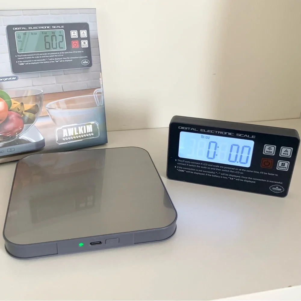 Bluetooth Digital Electric Scale wireless rechargeable